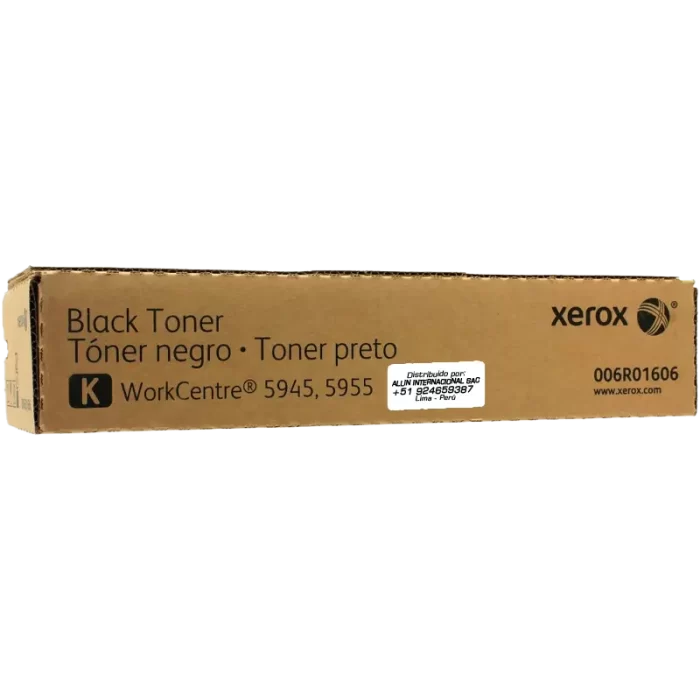 CARTUCHO DE TONER XEROX 006R01606 X2 NEGRO 62.000 PAGINAS