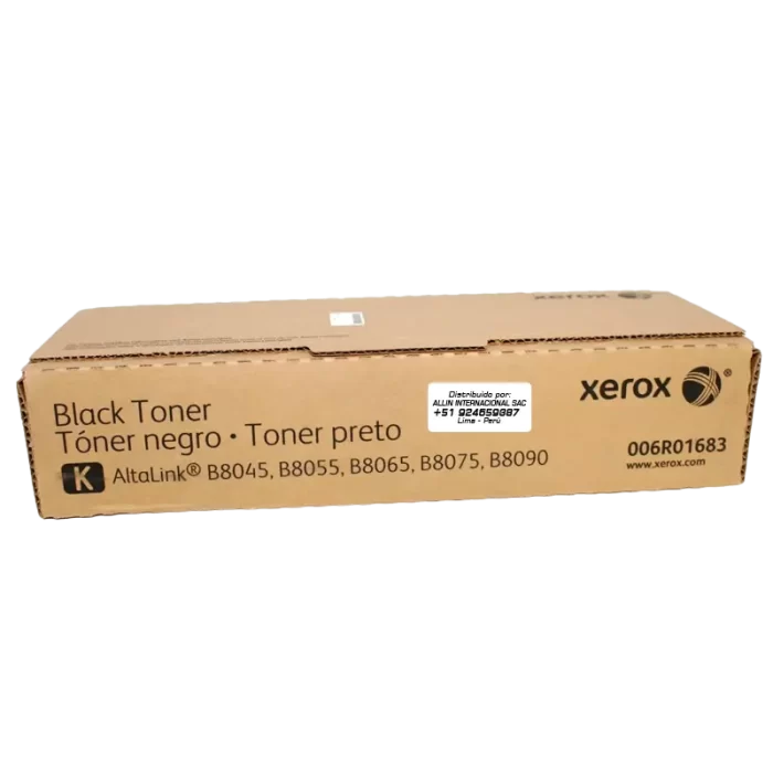 CARTUCHO DE TONER XEROX 006R01683 X2 NEGRO 88.000 PAGINAS