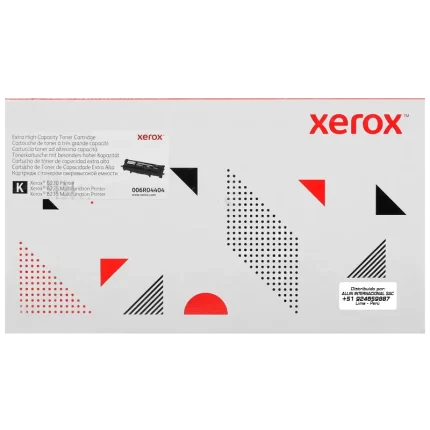 CARTUCHO DE TONER XEROX 006R04404 NEGRO b230, b225, b235 6.000 Paginas