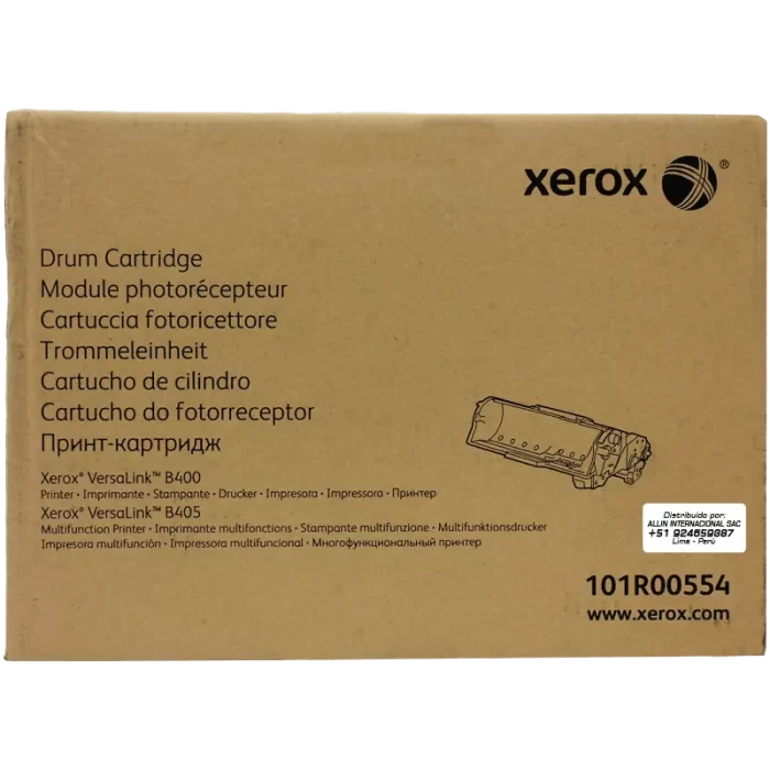 TAMBOR XEROX 101R00554 NEGRO 65.000 PAGINAS