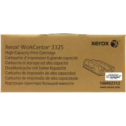 CARTUCHO DE TONER XEROX 106R02312 NEGRO 11.000 PAGINAS