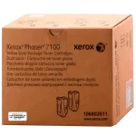 CARTUCHO DE TONER XEROX 106R02611 YELLOW DUAL PACK PARA PHASER 7100
