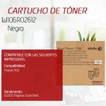 CARTUCHO DE TONER XEROX 106R02612 BLACK DUAL PACK (PH 7100) 10 KPG