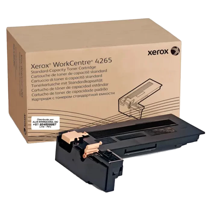 CARTUCHO DE TONER XEROX 106R03105 PARA WC 4265 10,000 PAGINAS