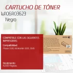 TONER XEROX 106R03623 NEGRO 15.000 PAGINAS