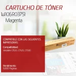 CARTUCHO DE TONER XEROX 106R03751 MAGENTA PARA VERSALINK C7020 C7025 C7030