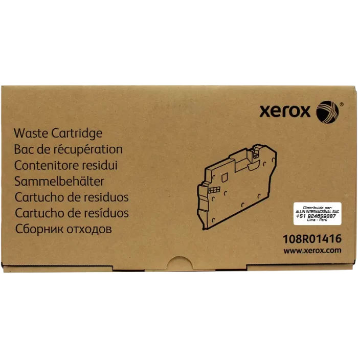 Waster cartucho Xerox 108R01416 Negro 30,000 páginas