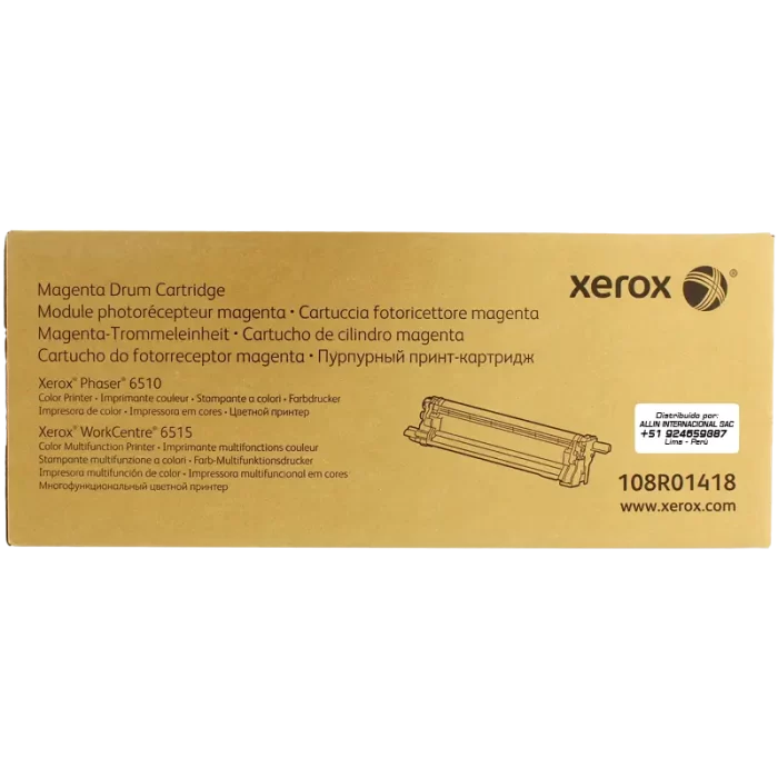 Tambor Xerox 108R01418 Magenta 48,000 páginas