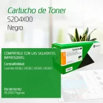 Tóner Lexmark 52D4X00 (524X) Negro MS811dn (45,000 Pag)