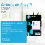 TINTA HP C4836A (11) CYAN 2.350 PAGINAS