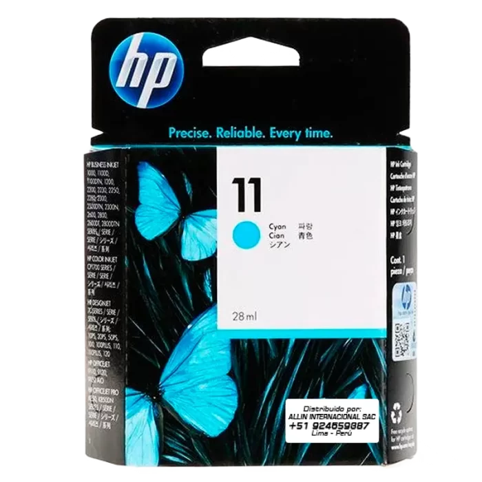 TINTA HP C4836A (11) CYAN 2.350 PAGINAS