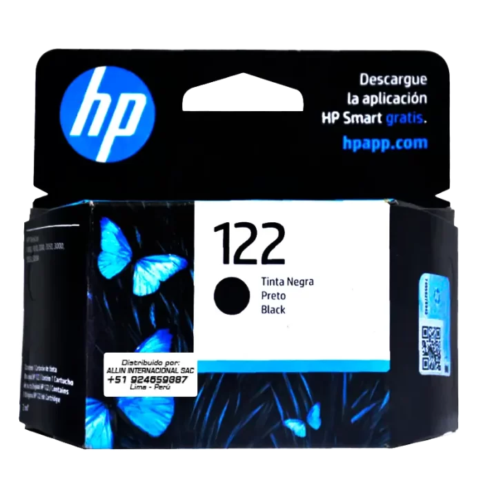 TINTA HP CH561HL 122 NEGRO 120 PAGINAS