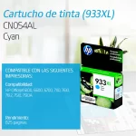 TINTA HP CN054AL 933XL CYAN 825 PAGINAS