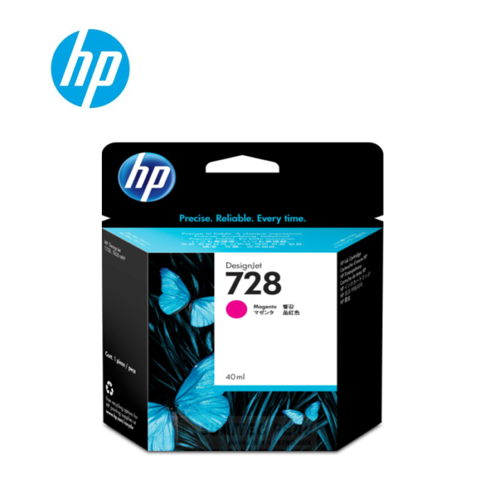 TINTA HP F9J62A 728 MAGENTA T730/T830 40ML