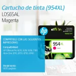 TINTA HP L0S65AL 954XL MAGENTA 1.600 PAGINAS