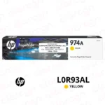 Tinta HP 974A Yellow L0R93AL PageWide 452DW 3,000 Pág.