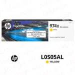 Tinta HP 974X Amarillo L0S05AL Original 7,000 Páginas PageWide Pro 452DW
