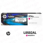 Tinta HP 974X Magenta L0S02AL 7,000 Pág. PageWide Pro 377
