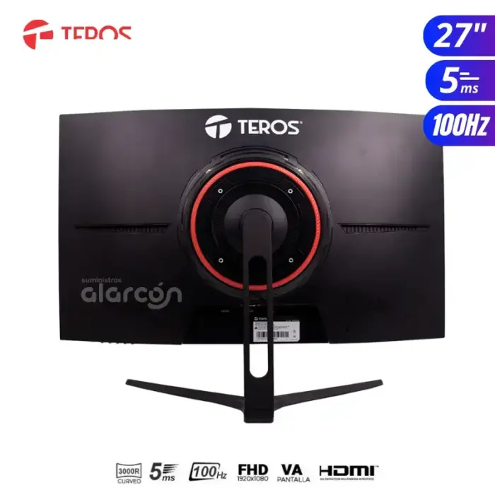 MONITOR CURVO TEROS TE-3250S 31.5" 75Hz 2Ms