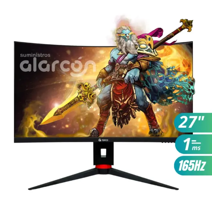 MONITOR CURVO TEROS TE-2765G 27" 165Hz 1Ms