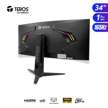 MONITOR CURVO TEROS TE-3410G 34" 165Hz 1Ms