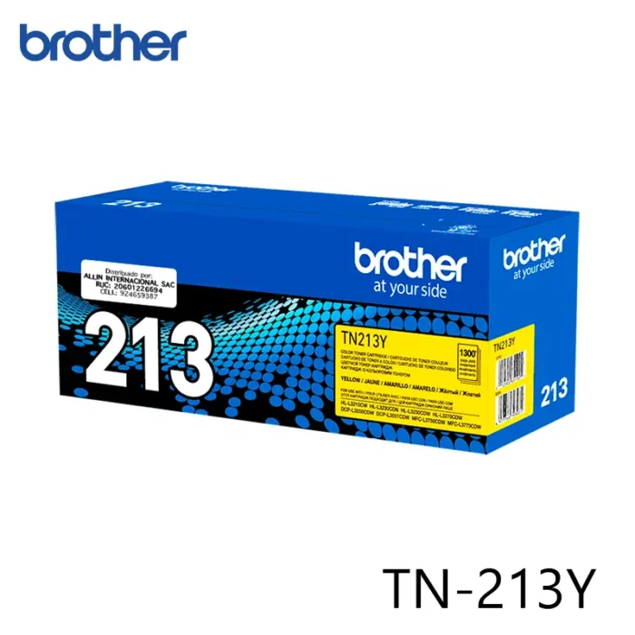 CARTUCHO DE TONER BROTHER TN-213Y