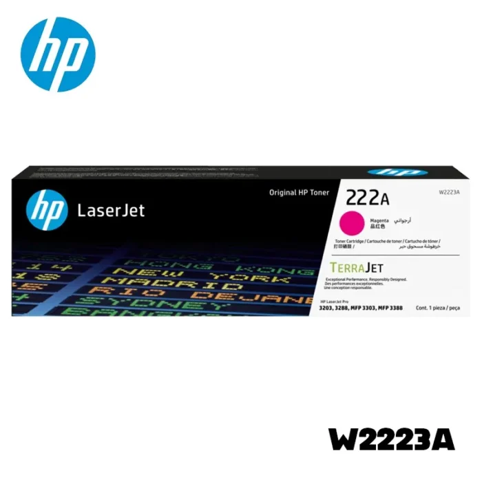 Toner HP 222A Magenta (W2223A) LaserJet Pro 3201, 3204 Original