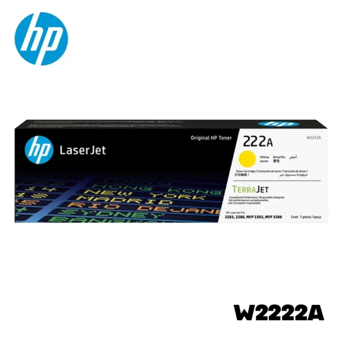 Toner 222A HP (W2222A) Yellow LaserJet Pro 3204, 3288, 3388