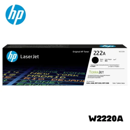 Cartucho de Tóner HP 222A Negro W2220A ORIGINAL