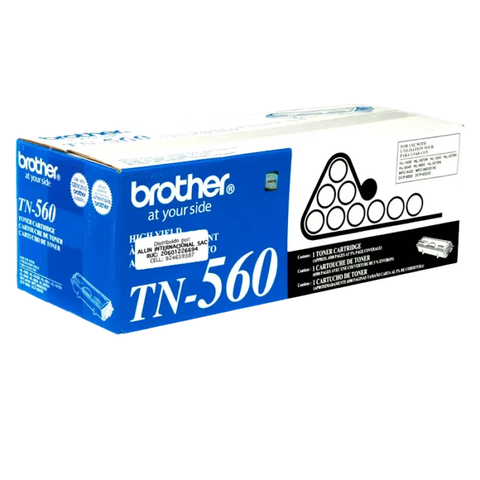 Cartucho de Tóner Brother TN-330 Negro, 1.500 Páginas