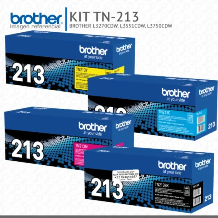 【Original TN-213 Pack】Toner para Brother MFC-L3750CDW