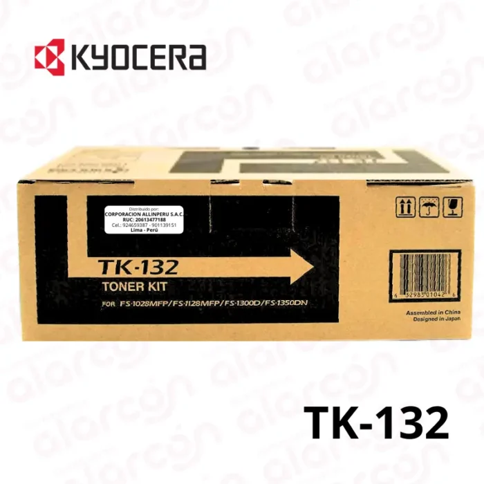 CARTUCHO DE TONER KYOCERA TK-132 ORIGINAL