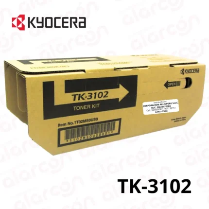 TONER KYOCERA TK-3102 FS-2100DN 12,500 PAG