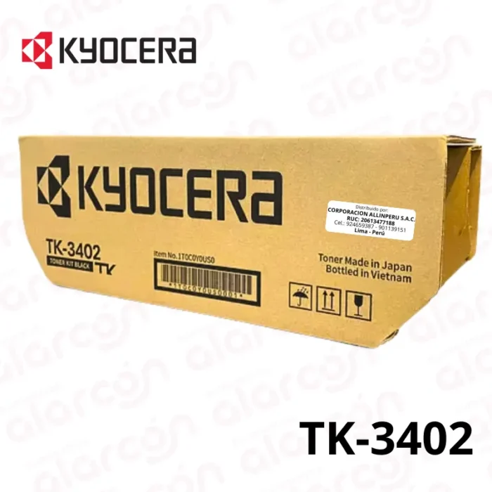 CARTUCHO DE TONER KYOCERA TK-3402 ORIGINAL