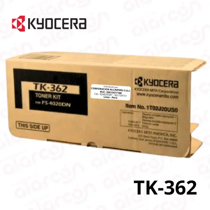 CARTUCHO DE TONER KYOCERA TK-362 ORIGINAL