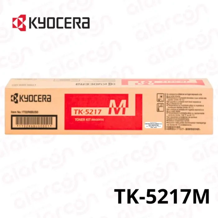 Cartucho de toner TK-5217M color magenta