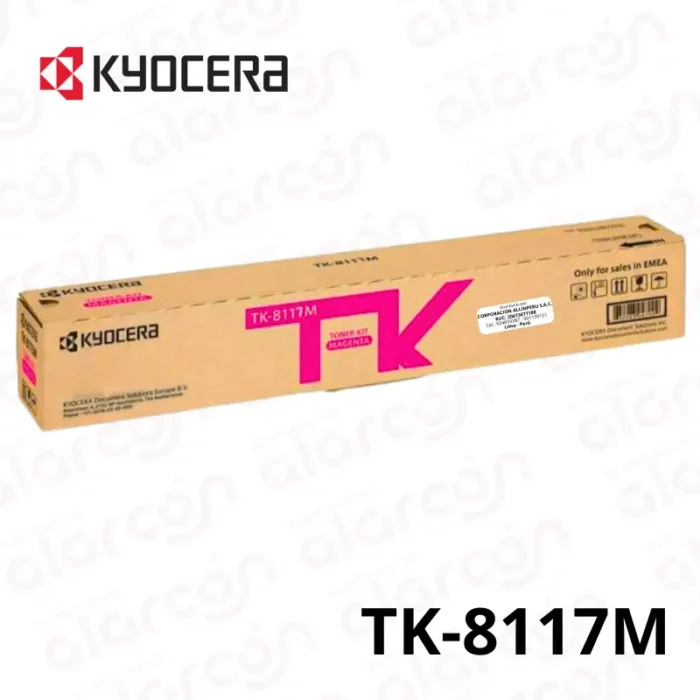 Cartucho de toner TK-8117M magenta