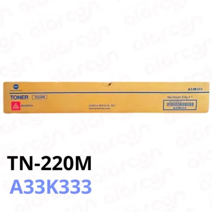 Toner Konica Minolta TN-220M Magenta | A33K333 | Bizhub C281