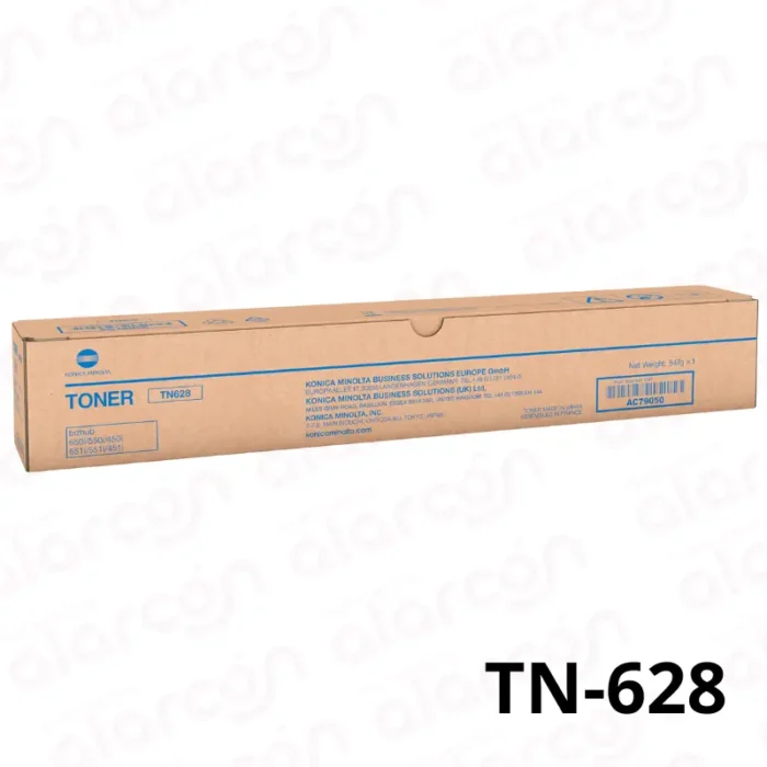 Toner Konica Minolta TN-628 Negro