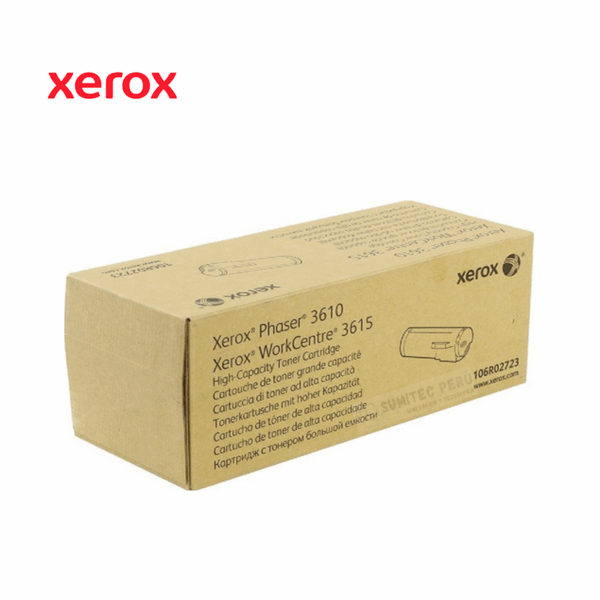 TONER XEROX 106R02723 NEGRO 14.000 PAGINAS