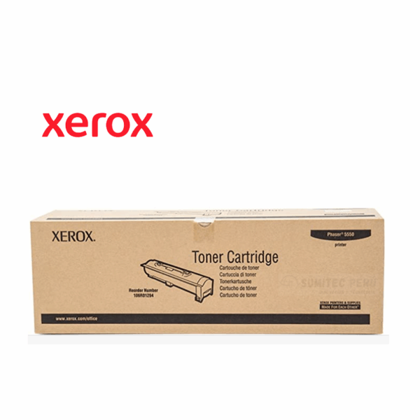 TONER XEROX 106R01294 NEGRO PHASER 5550 35.000 PAGINAS