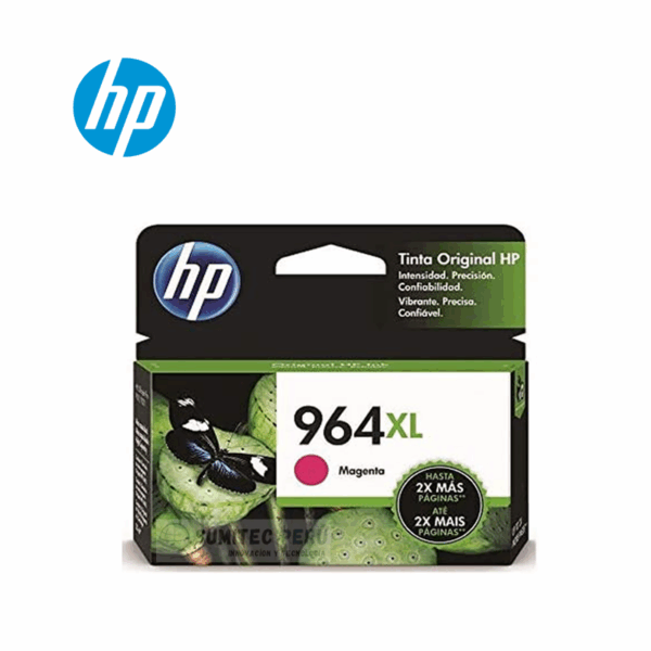 TINTA HP 964XL 3JA55AL 1.600 PAGINAS MAGENTA