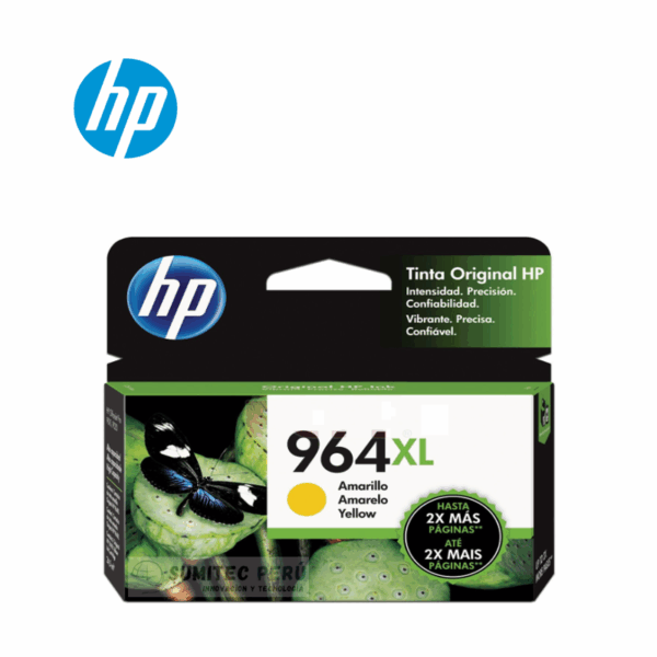 TINTA HP 964XL 3JA56AL 1.600 PAGINAS YELLOW