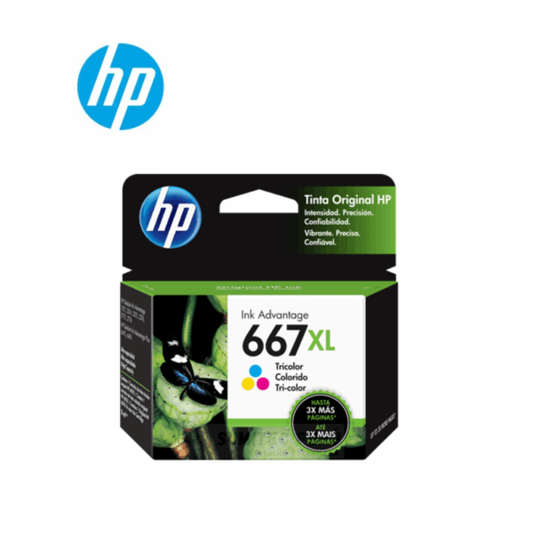 TINTA HP 3YM80AL 667XL TRICOLOR 330 PAGINAS