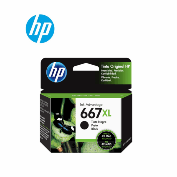 TINTA HP 3YM81AL 667XL NEGRO 480 PAGINAS