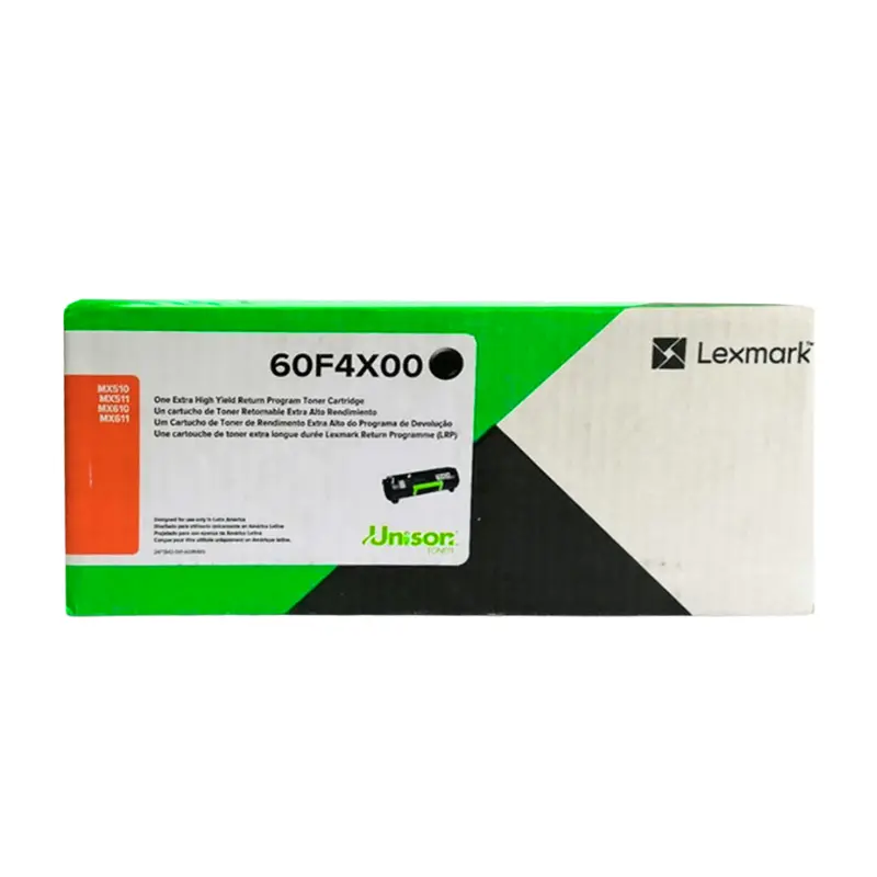 Toner Lexmark 60F4X00 Negro MX511 - 20000 Páginas Original