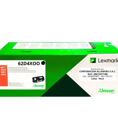 Toner Lexmark 62D4X00 Negro MX711 - 45000 Páginas Original