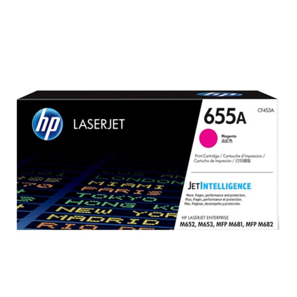 TONER HP CF453A 655A L.J M652 MAGENTA 10.500 PAGINAS