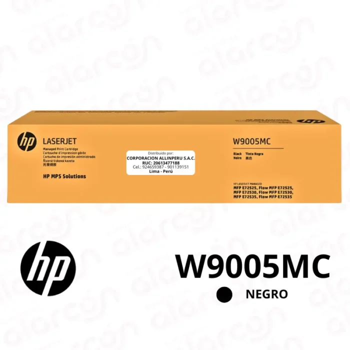 Toner HP W9005MC ✅ Original | 48,000 Páginas | E72525, E72535