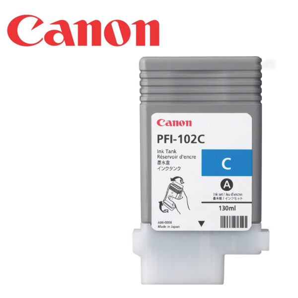 Cartucho de Tinta Canon PFI-102 Cyan